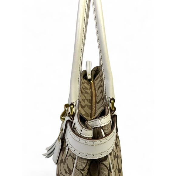 Coach Vintage Y2K Hampton Signature Satchel - Picture 8 of 16